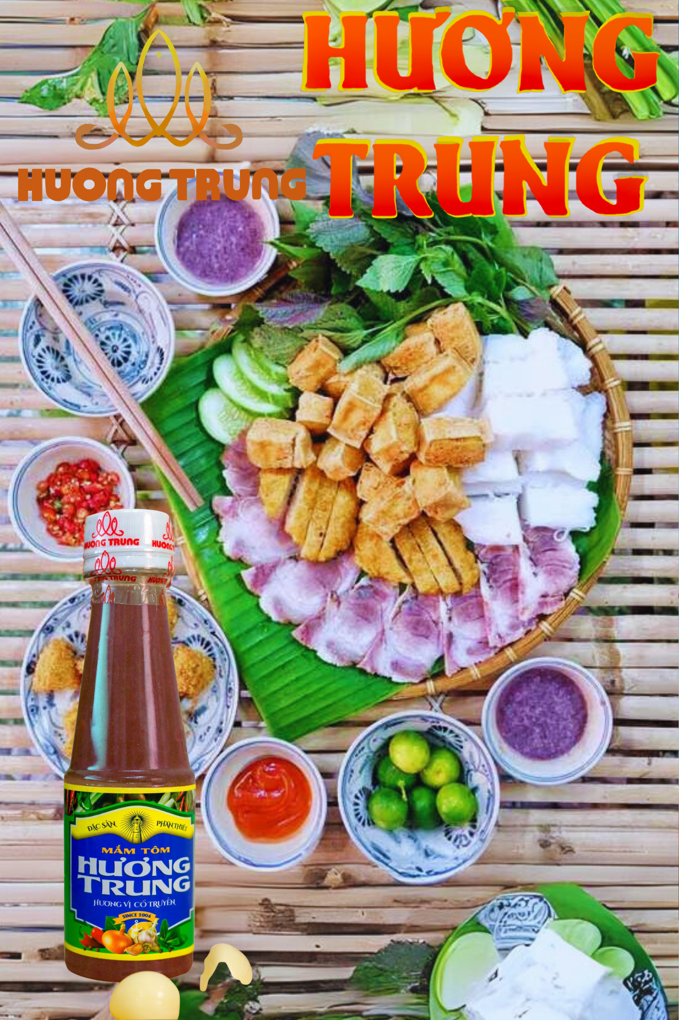 Mắm tôm nguyên chất Hương Trung hủ 200 gram