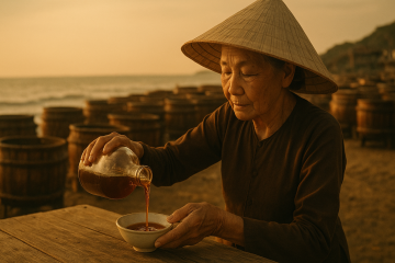 CÁCH NHẬN BIẾT NƯỚC MẮM NGON CHUẨN VỊ – BÍ QUYẾT GIỮ HƯƠNG QUÊ TRONG MỖI GIỌT MẮM HƯƠNG TRUNG